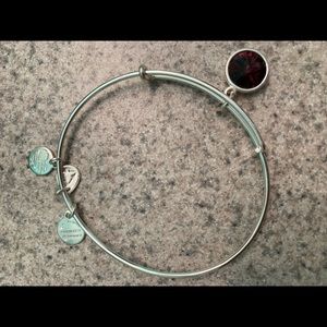 Alex and Ani birthstone charm bracelet.